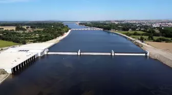 Edirne Valisi Sezer: Bulgaristan'dan salınan su tehlike oluşturacak düzeyde değil