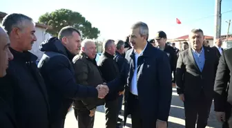Edirne Valisi Sezer Lalapaşa'da köy muhtarlarıyla bir araya geldi