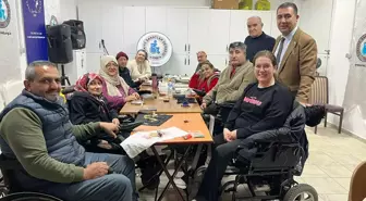 Engelli bireyler takı kursu ile hem sosyalleşiyor hem de gelir elde ediyor