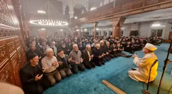 Erzurum'da 1001 Hatim Programlarının Üçüncüsü Müderris Ahmet Efendi Camii'nde Yapıldı