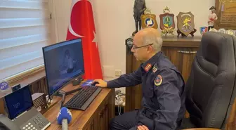 Isparta İl Jandarma Komutanı Karamanoğlu, AA'nın 'Yılın Kareleri' oylamasına katıldı