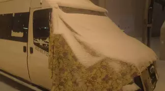 Kars'ta kar yağışı ve soğuk hava etkili oluyor