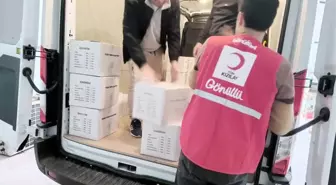 Kızılay'dan Gazipaşa'da ihtiyaç sahiplerine yardım eli