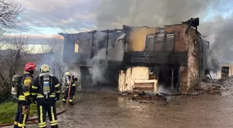 Kocaeli'de müstakil evde çıkan yangın söndürüldü