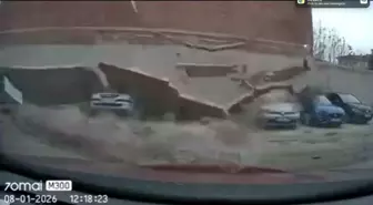 Otoparkta yaşanan facianın görüntüleri ortaya çıktı