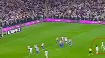 Real Madrid'in yıldızından Atletico Madrid ağlarına 30 metreden füze