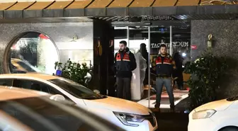 Beşiktaş'ta uyuşturucu operasyonu kapsamında bir otelde arama yapıldı