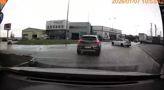 Bursa'da cadde ortasında driftin bedeli 58 bin lira oldu