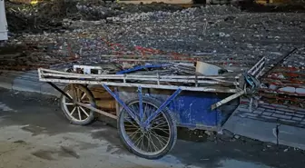 Bursa'da iş makinesinden akü çaldığı iddia edilen zanlı yakalandı