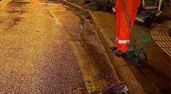 Çanakkale'de sağanak etkili oldu