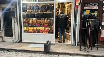 Edirne'de 3 iş yerinden yapılan hırsızlıklar kamerada