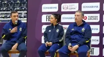 Halkbank Kadınlar Türkiye Kupası final karşılaşması öncesi basın toplantısı düzenlendi