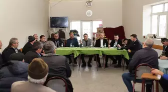 Kapadokya Alan Başkanı Aslanbay, köyde vatandaşlarla bir araya geldi