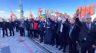 Mersin'den Sudan'a 6. İyilik Gemisi uğurlandı