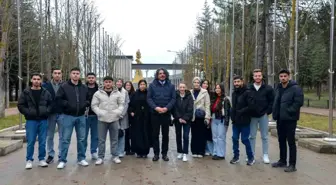 MYO öğrencileri BŞEÜ Merkez Kampüsü gezdi