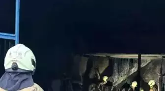 Silivri Sanayi Sitesi'nde yangın: Dikkatli çıraklar facianın önüne geçti