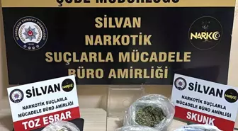 Silvan'da uyuşturucu tacirlerine şafak operasyonu: 1 tutuklama