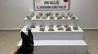 Van'da 24 kilo eroin ele geçirildi
