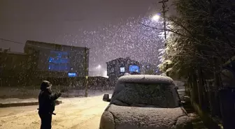 Adana'nın yüksek kesimlerinde kar etkili oldu