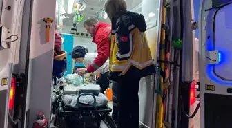 Ağrı'da kalp hastası bebek ambulans uçakla Ankara'ya nakledildi