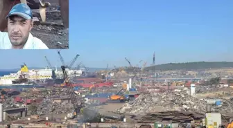 Aliağa Gemi Söküm Bölgesi'nde iş kazası; 1 işçi öldü