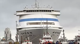 'Astoria Grande' kruvaziyeri Samsun'a geldi