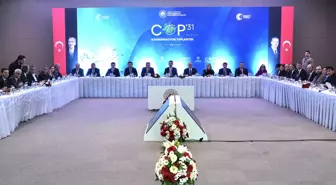 Bakan Kurum, 'COP31 Başkanı' olarak Antalya'da ilk hazırlık toplantısını yaptı