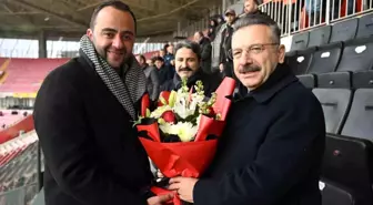 Eskişehirspor'dan Vali Hüseyin Aksoy'a veda
