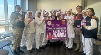 Gaziantep'te jandarma 18 bin 409 kadına KADES'i tanıttı