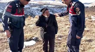 Alzheimer hastası ve kayıp yaşlı adam jandarma tarafından bulundu