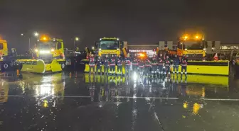 Sabiha Gökçen Havalimanı'nda kar yağışı tedbirleri