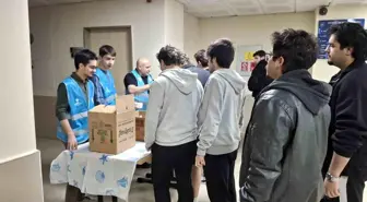 Sivrihisar'da KYK öğrencilerine final morali