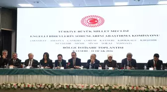 TBMM Engelli Bireylerin Sorunlarını Araştırma Komisyonu, Kayseri'de toplandı