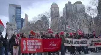 ABD'nin New York kentinde binlerce kişi, ICE yetkilisinin bir kadını öldürmesini protesto etti