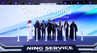 Albüm: Çinli Batarya Devi Catl, Riyad'da Yeni Enerjili Araçlar İçin Satış Sonrası Tesisi Açtı