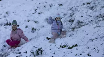 Aydın'ın yüksek kesimleri beyaza büründü