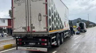 Bozyazı ilçesinde kamyonun çarptığı yaya yaralandı