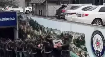 'Casperlar' suç örgütüne operasyonda gözaltına alınanlar adliyeye sevk edildi