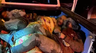 Hatay'da 8 kaçak göçmen yakalandı, 2 organizatör tutuklandı