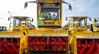 İstanbul Havalimanı'nda Karla Mücadele Ekipleri Hazır