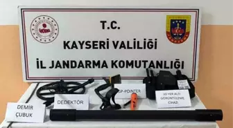 Kaçak kazı yapan şahıslara suçüstü: 3 gözaltı