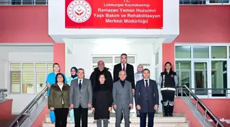 Kırklareli Valisi Turan, Lüleburgaz Ramazan Yaman Huzurevini ziyaret etti