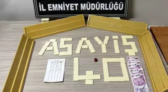 Kırşehir'de kumar oynayan 4 kişiye 46 bin 416 lira ceza kesildi