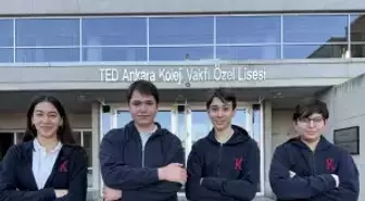 TED Ankara Koleji Öğrencileri Uluslararası Kodlama ve STEM Olimpiyatları'nda Dünya'da İlk 10'a Girdi