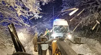 Malatya'da karda mahsur kalanlar kurtarıldı