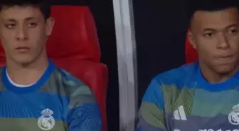 Mbappe ve Arda Güler'in yedek kulübesindeki halleri olay oldu