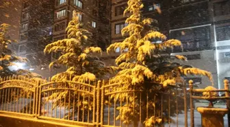 Tokat'ta kar yağışı etkili oluyor