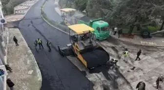Trabzon Büyükşehir Belediyesi cadde yenileme çalışmalarını sürdürüyor