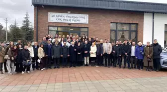 Vali Aksoy, basın mensuplarıyla vedalaştı