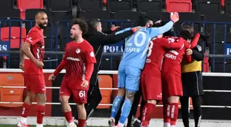 13. dakikada 10 kişi kalan Gaziantep FK'den mucizevi galibiyet